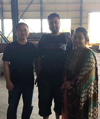 國外客戶來廠參觀